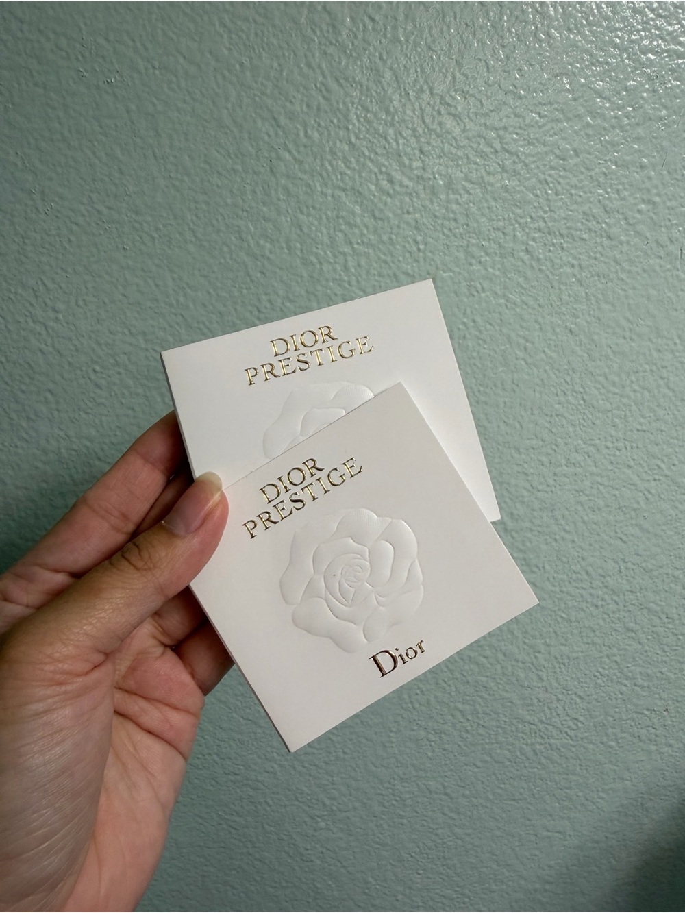 Dior Prestige La Micro-Huile De Rose Advanced Serum, 1ml x 2 - sample size